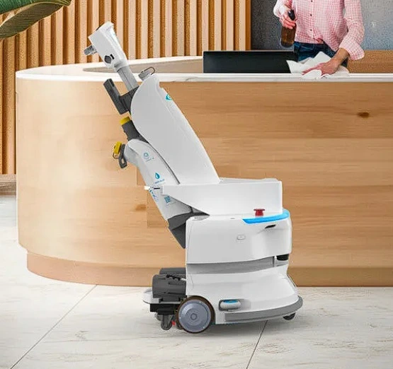 Solution de nettoyage autonome i-team i-walk avec i-mop