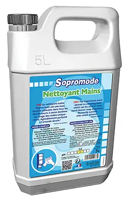[A12077] Savon mains amande 5l Biodégradable Sopromode