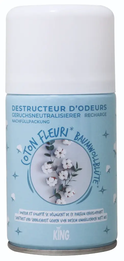 Recharge diffuseur destructeur d'odeur 250 ml KING 