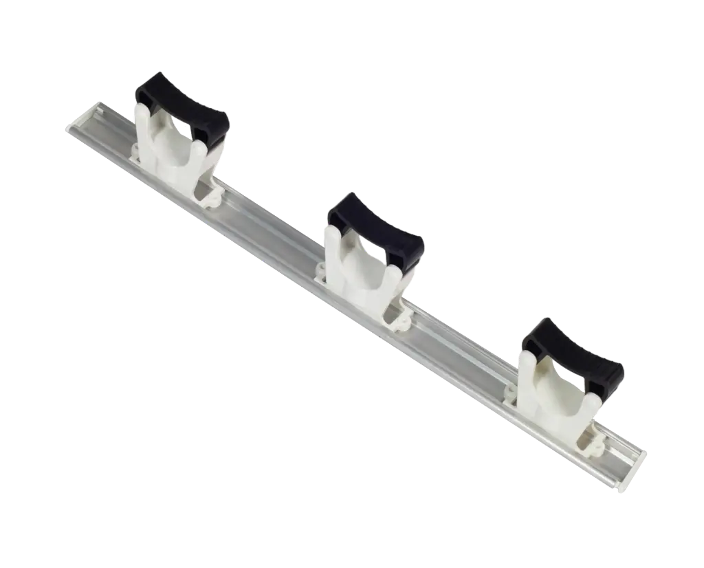 Accroche 3 manches sur rail EASY FIX 50