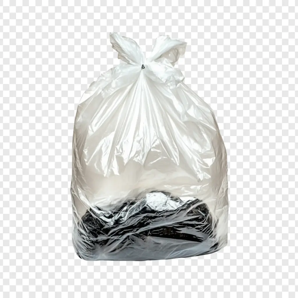 Sacs poubelles HD Transparent 110L 18µ 700*1050 - rouleau de 25 sacs