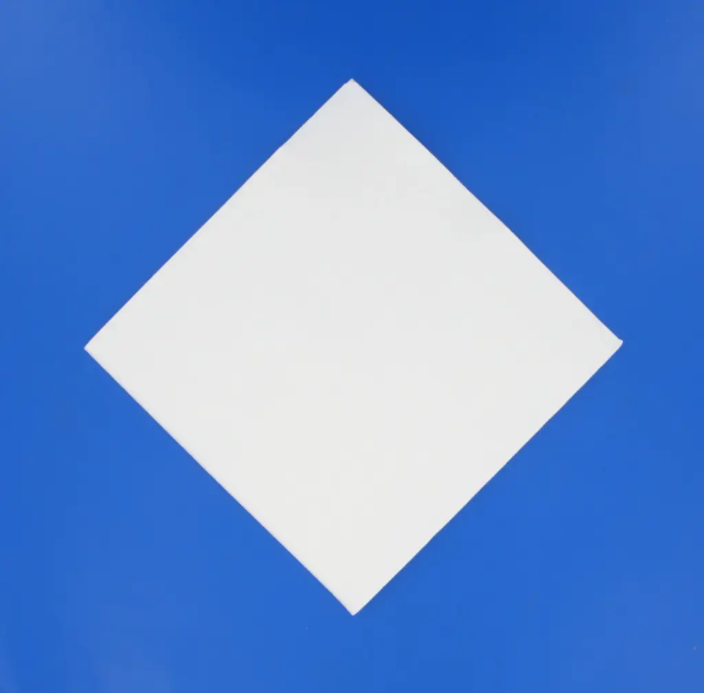 Serviette Sun ouate unies point à point 38*38 - 40 pièces - Blanche ECO NATURE