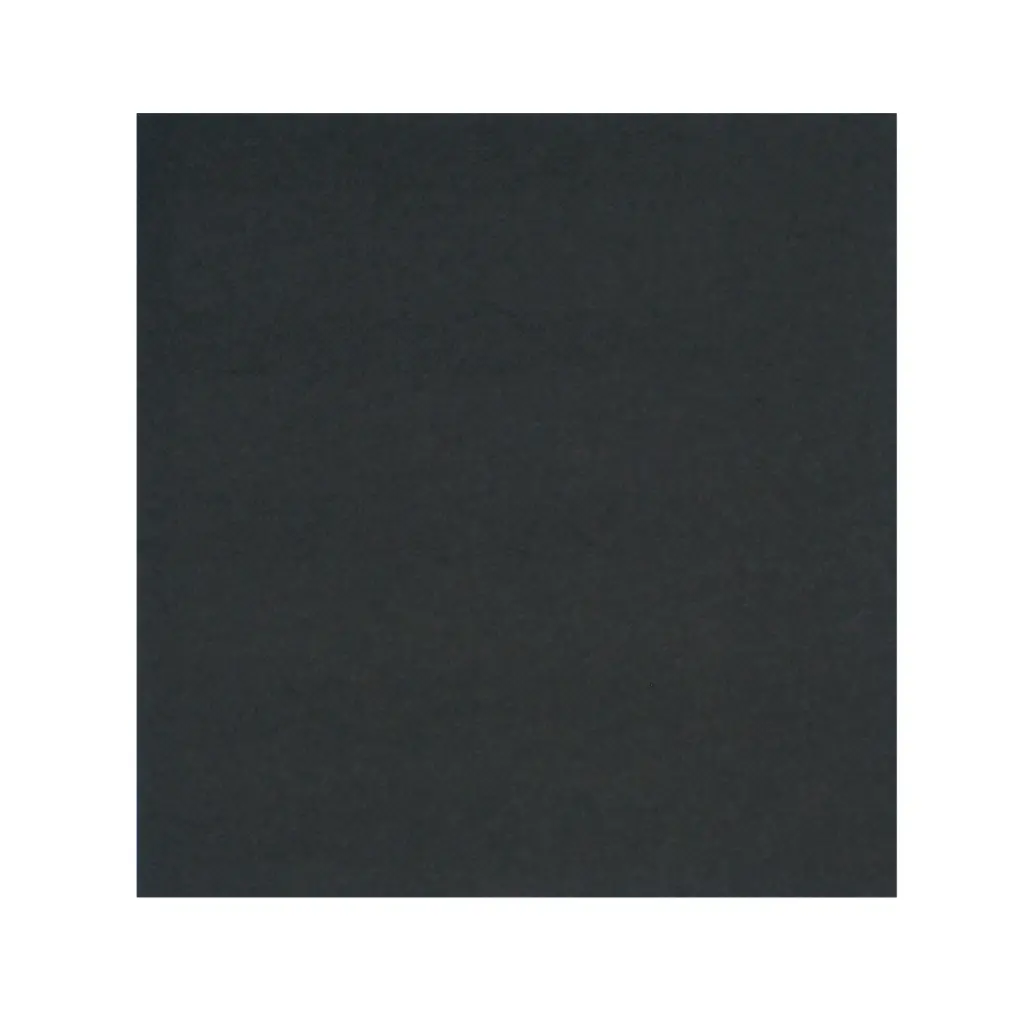 [SPU23838N] Serviette Sun ouate unies point à point 38*38 - 40pcs - Noire ECO NATURE