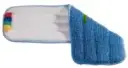 Frange microfibre classique velcro balai trapeze 12*40