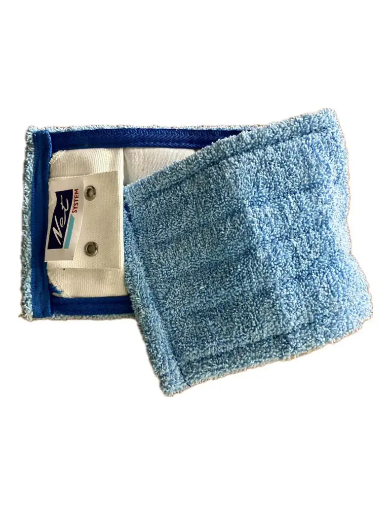 Frange microfibre micro+ languette poche et 2 œillets 40cm