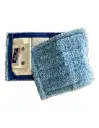 Frange microfibre micro+ languette poche et 2 œillets 40cm