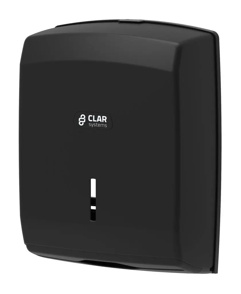 Distributeur EM plié en V Noir Soft Touch