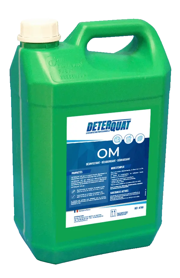 [002078001] Nettoyant Pin - VO local poubelle container - 5 litres - Deterquat 0780