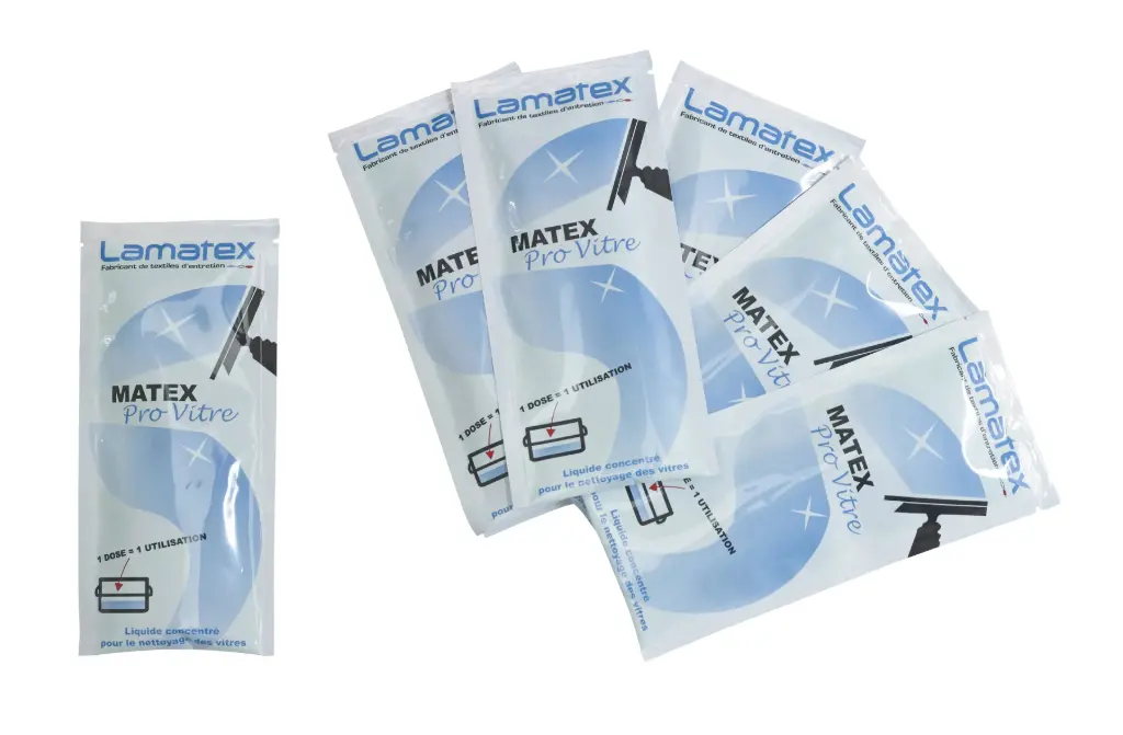 Dosettes matex Pro Vitres 50ml (=5 litres de produit fini)