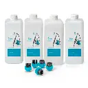 Produit bio pour I-remove mini - 4 bidons de solution + 2 brosses nylons + 2 brosses inox