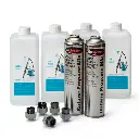 Produit bio pour I-Remove B - 4 bidons de solution + 2 bouteille de gaz + 2 brosses nylons + 2 brosses inox