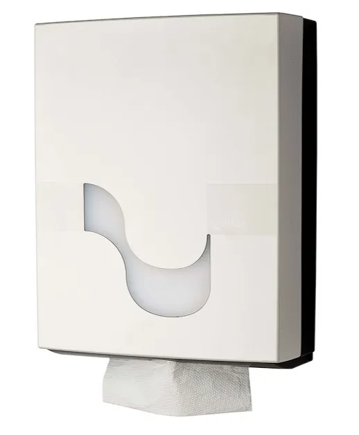 Distributeur essuie main blanc