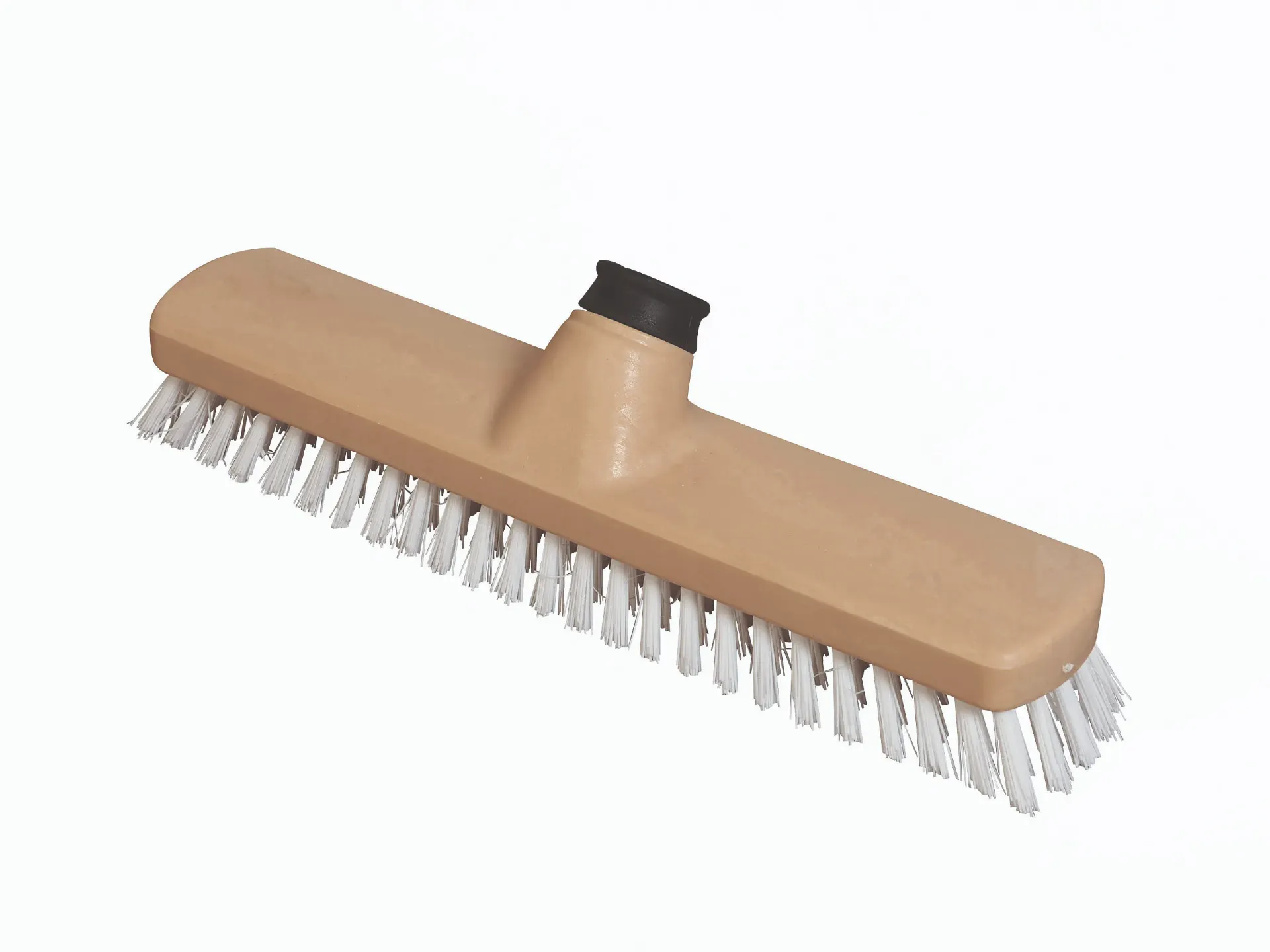Balai brosse 29 cm plastique, fibre polypropylène à vis s30
