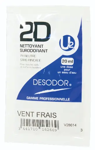 [A16266] 2D détergent surodorant dosettes 250*20 ml Vent frais U2