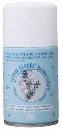 [A10415] Recharge diffuseur destructeur d'odeur 250 ml KING 