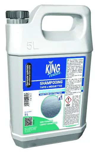 [A12972] Nettoyage moquette Inj/Ext non moussant KING