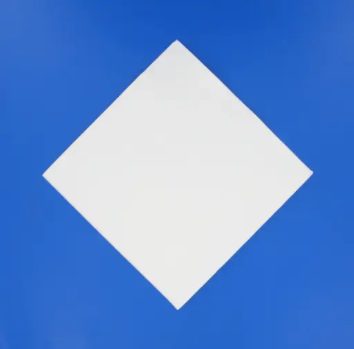 [SPU23838BL] Serviette Sun ouate unies point à point 38*38 - 40 pièces - Blanche ECO NATURE