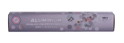 [F40245B.] Rouleau aluminium 200*44cm Boite distributrice